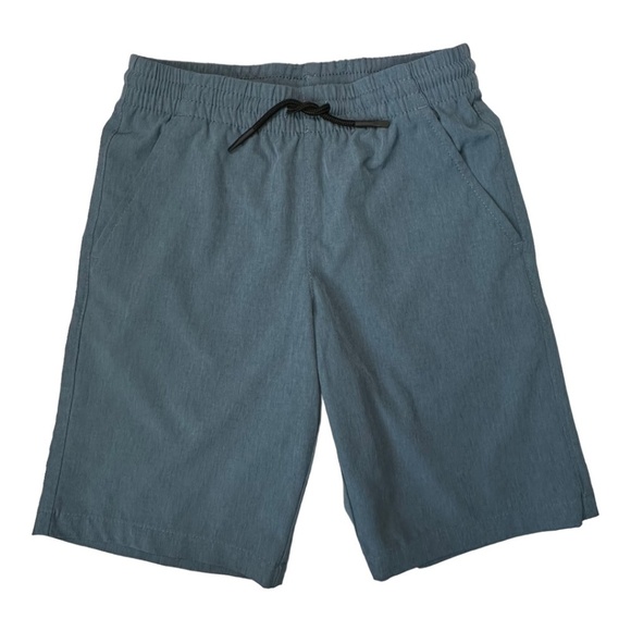 Nautica Boy's Blue Active Pull-On Shorts with Drawstring Waist Size 8 - Picture 1 of 9